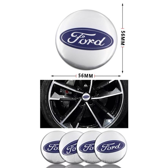 CACHE MOYEU FORD 56MM